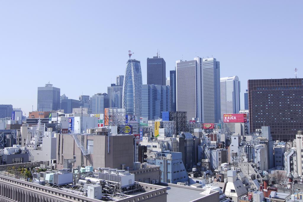 Hotel Citadines Central Shinjuku Tokio Exterior foto